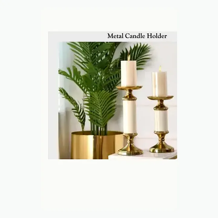 Metal Candle Holder alternate view