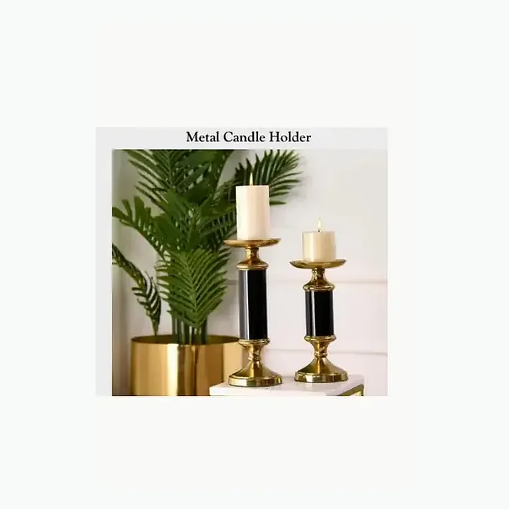 Metal Candle Holder detail