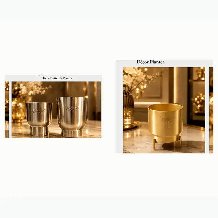 Metal Planter Collection