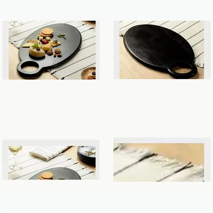 Wooden platter