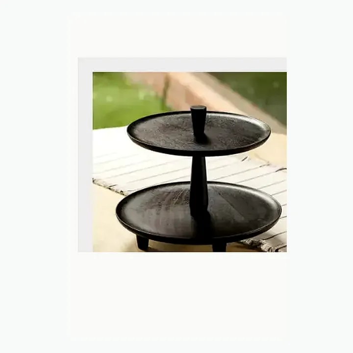 Wooden Cake Stand alternate view