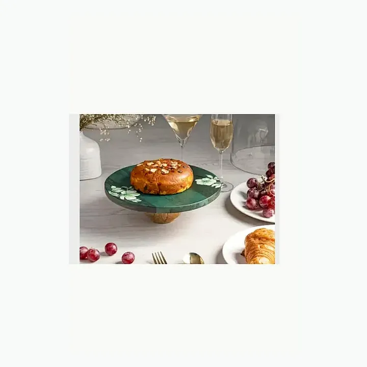 Wooden Cake Stand With The detail