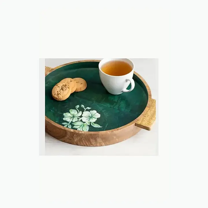 Wooden Tray With The detail