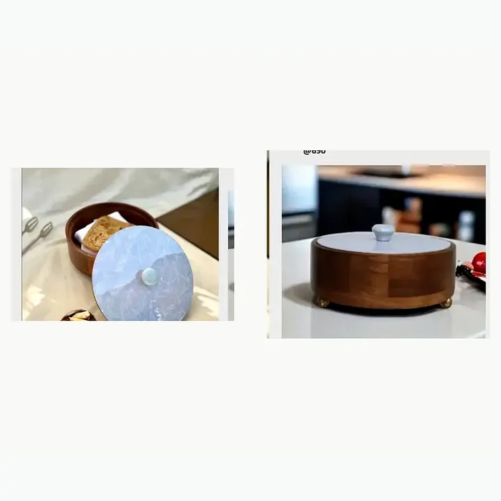 Wooden Roti Box With