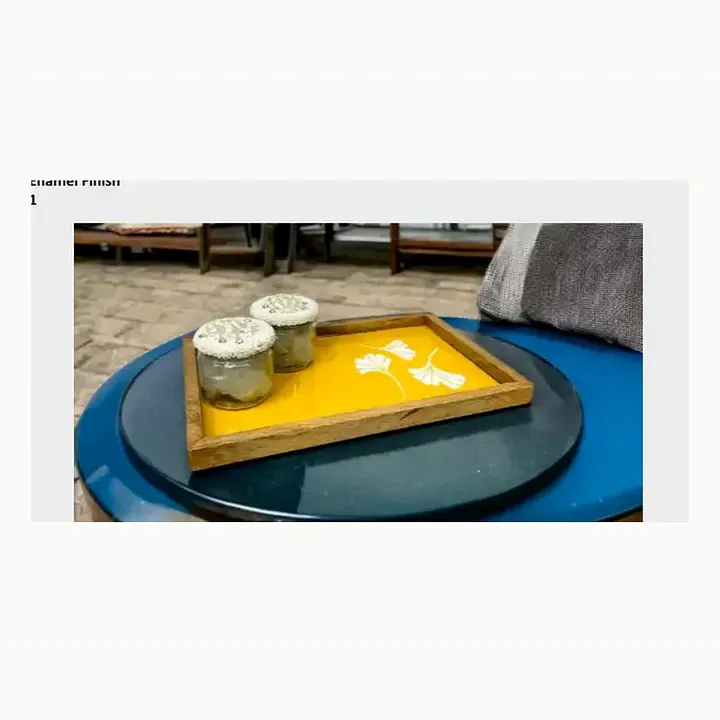 Wooden Tray With
