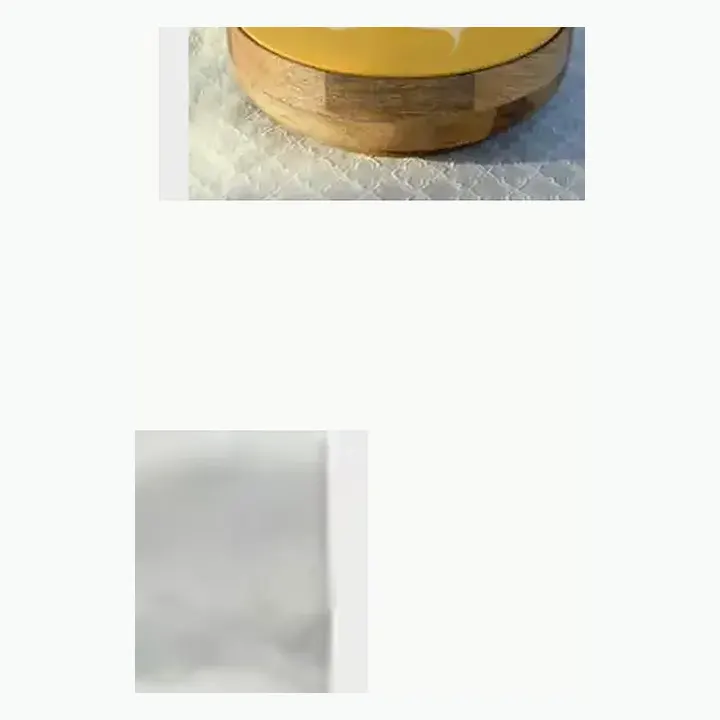Wooden Roti Box With Yellow alternate view