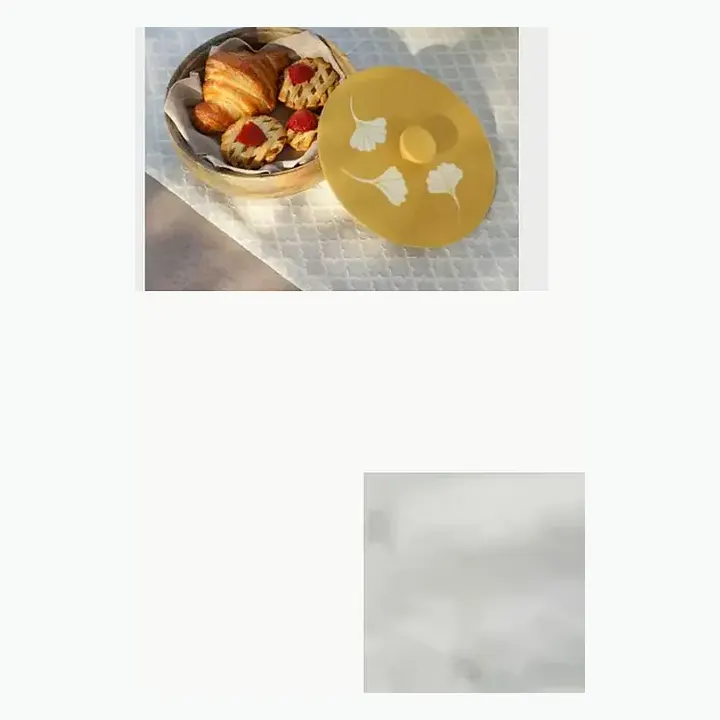 Wooden Roti Box With Yellow detail