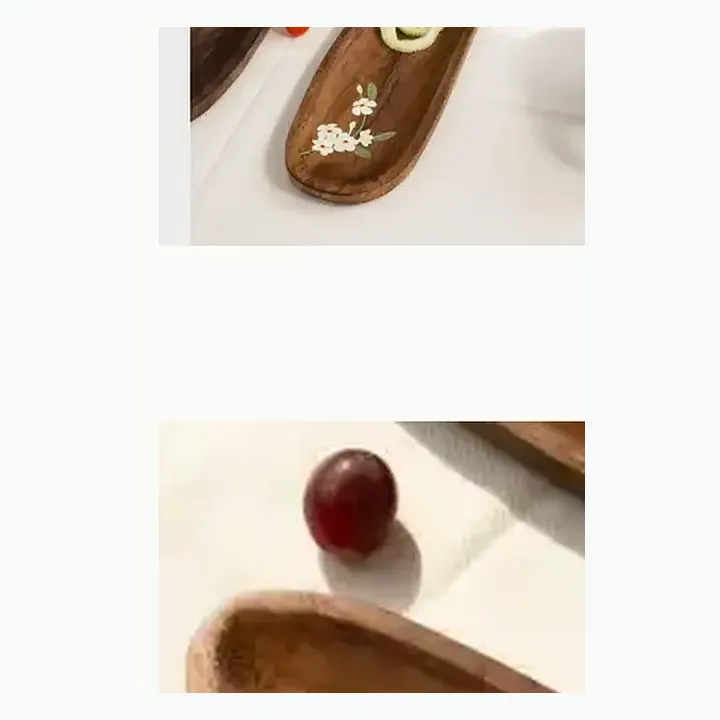 Wooden Serving Tray With alternate view