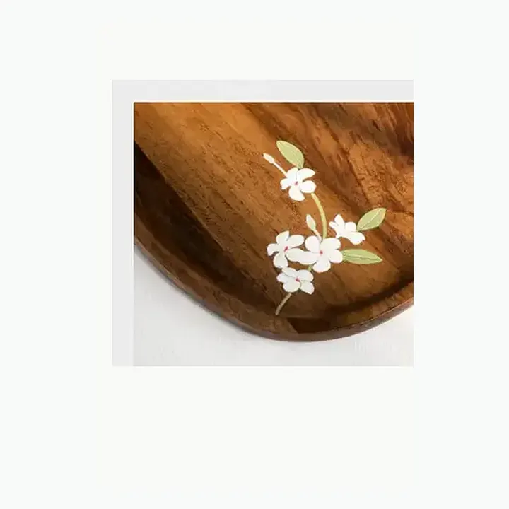 Wooden Serving Tray With alternate view