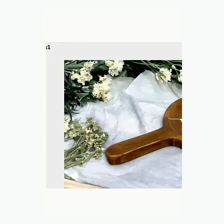 Wooden Serving Platter With detail