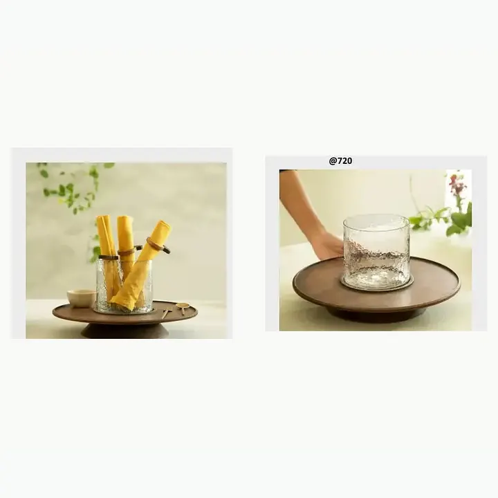 Wooden Lazy Susan