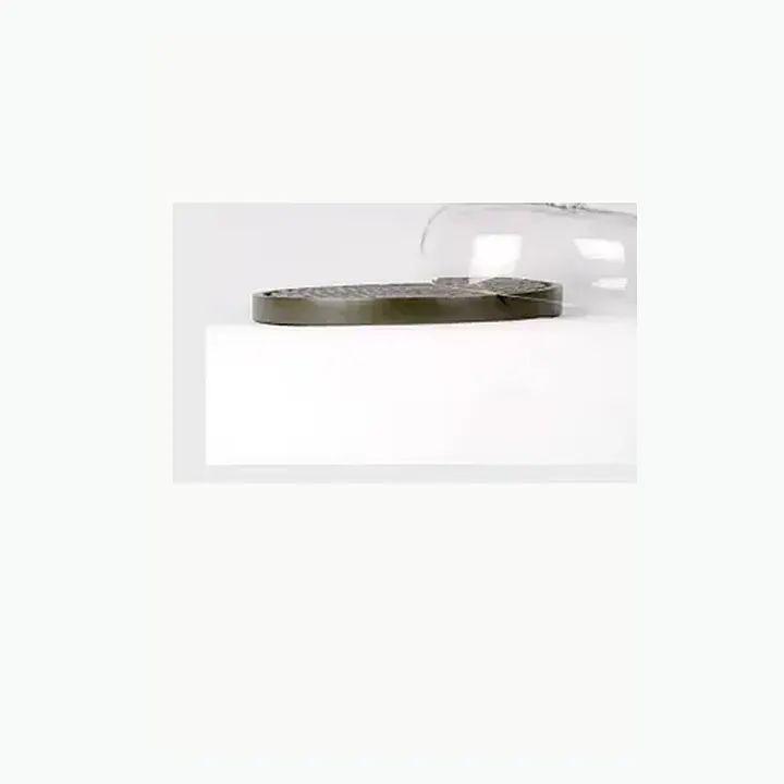 Wooden Hammered Cake Stand With alternate view