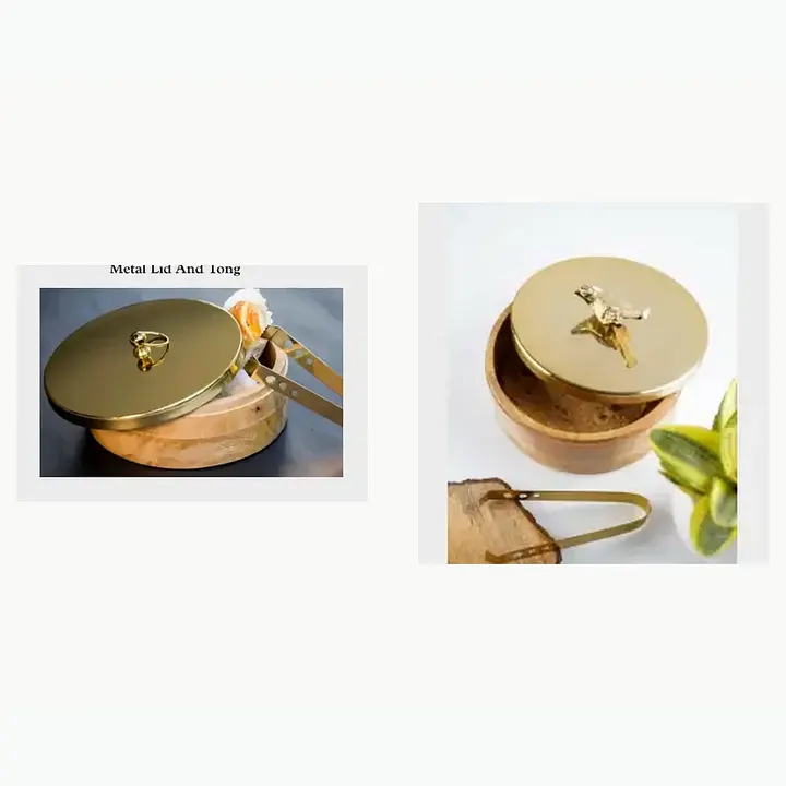 Wooden Roti Box With