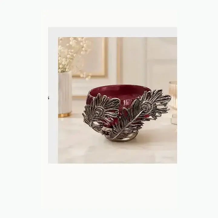 Feather Glass Bowl #6372 – Variant alternate view
