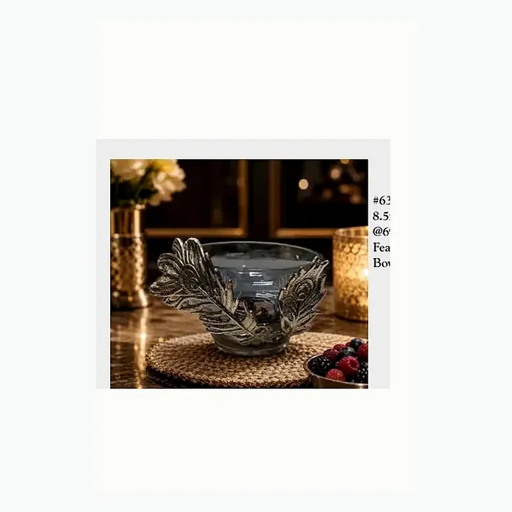 Feather Glass Bowl #6374 – Variant detail