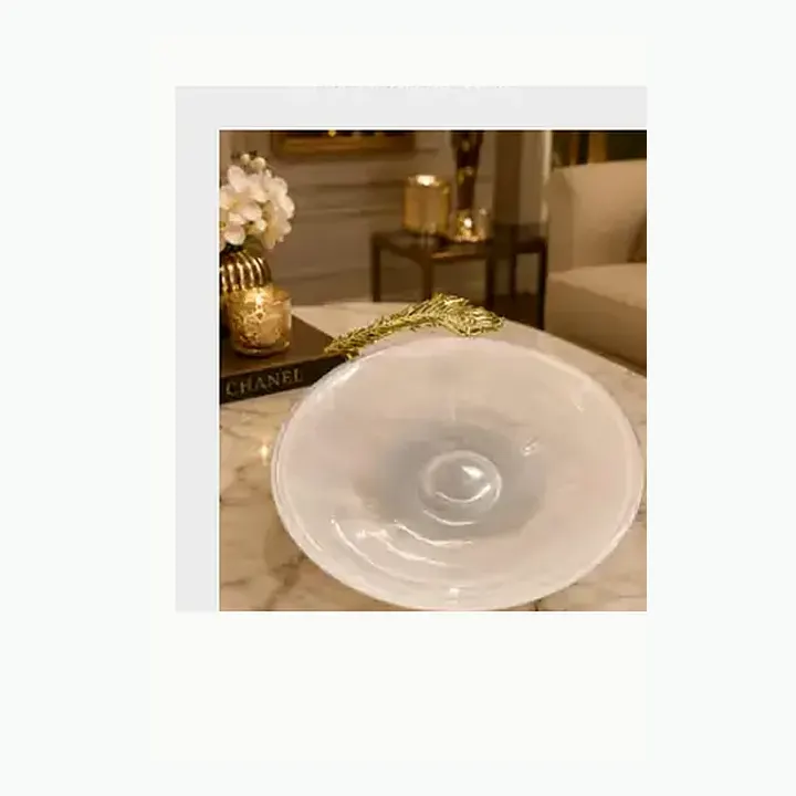 Feather Glass Bowl alternate view