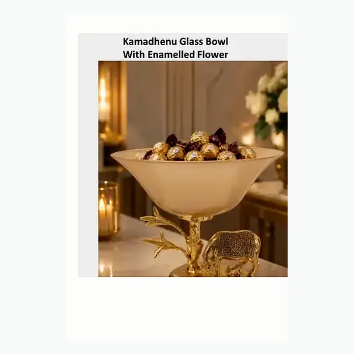 Kamadhenu Glass Candle Holder alternate view