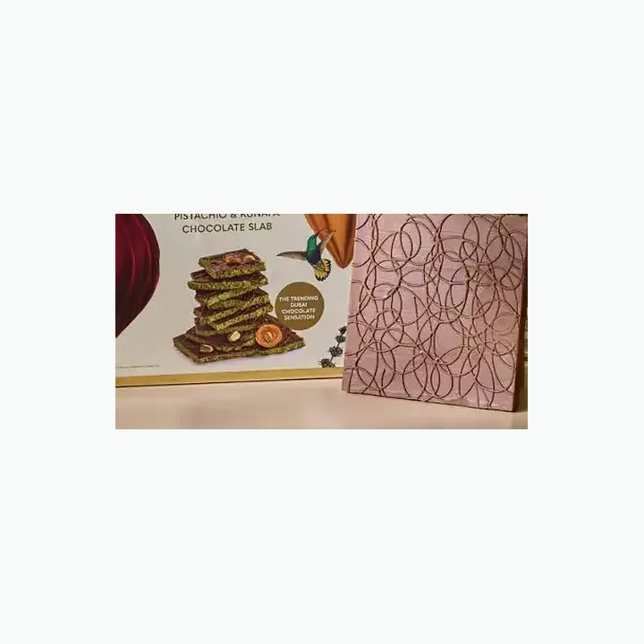 Pistachio & Kunafa Chocolate Slab alternate view