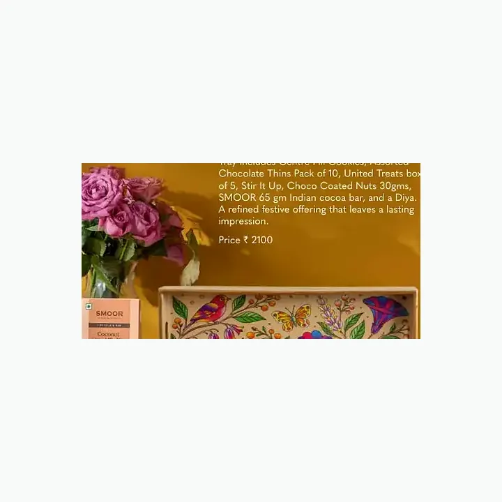 The Artisan Tray detail