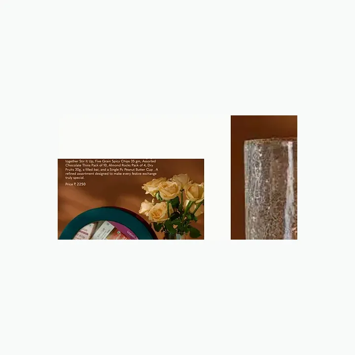 The Halo Hamper detail