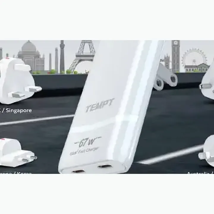 ELITE GLOBE 67W SLIM GAN3 — GAN 67W SLIM with Multi Connectors detail