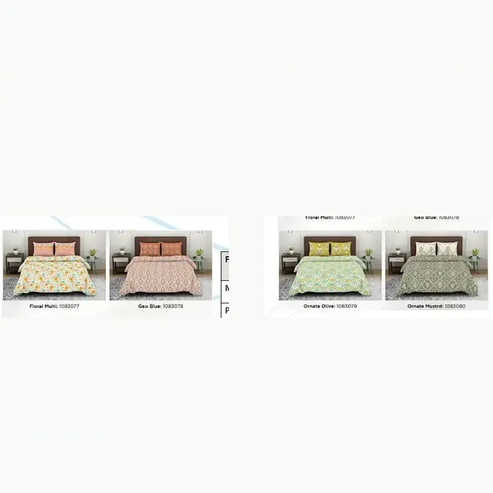 Crowning Touch Double Bedsheet