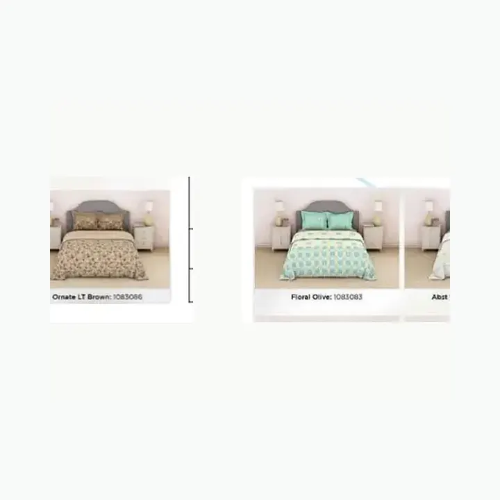 Comfia King Size Double Bedsheet Set alternate view