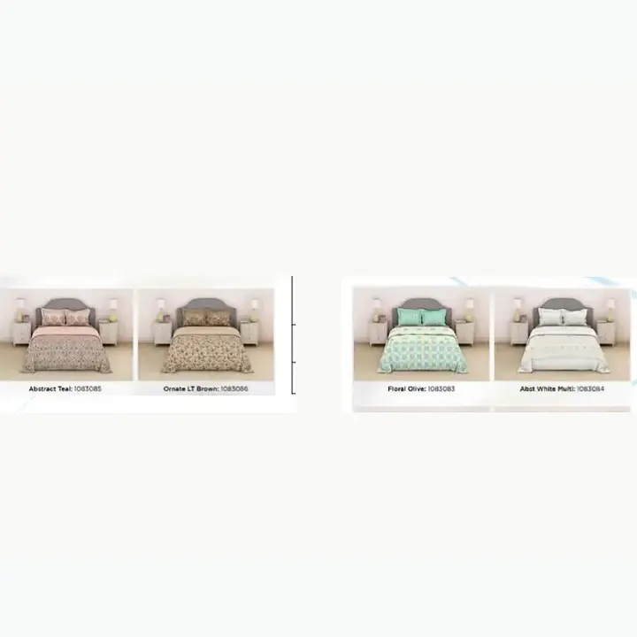 Comfia King Size Double Bedsheet Set