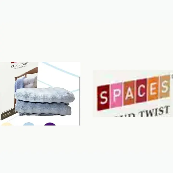 Cloud Twist Hand Towel Set of 2