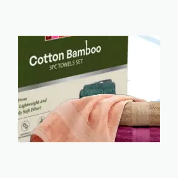 Cotton Bamboo 3-Piece Towel Set alternate view