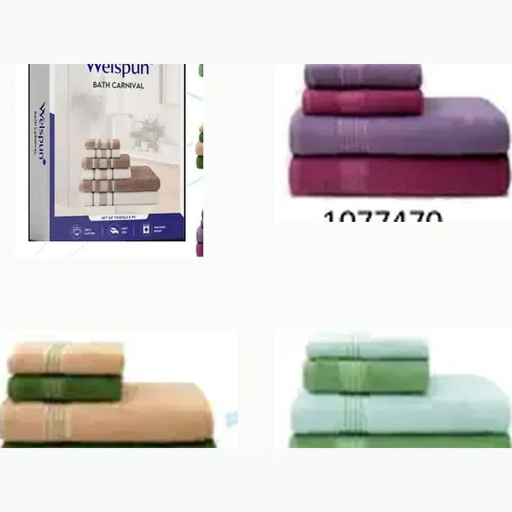 Bath Carnival 4-Piece Towel Set