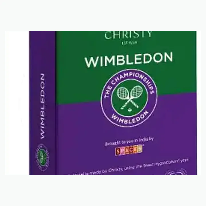 Wimbledon Bath Towel detail