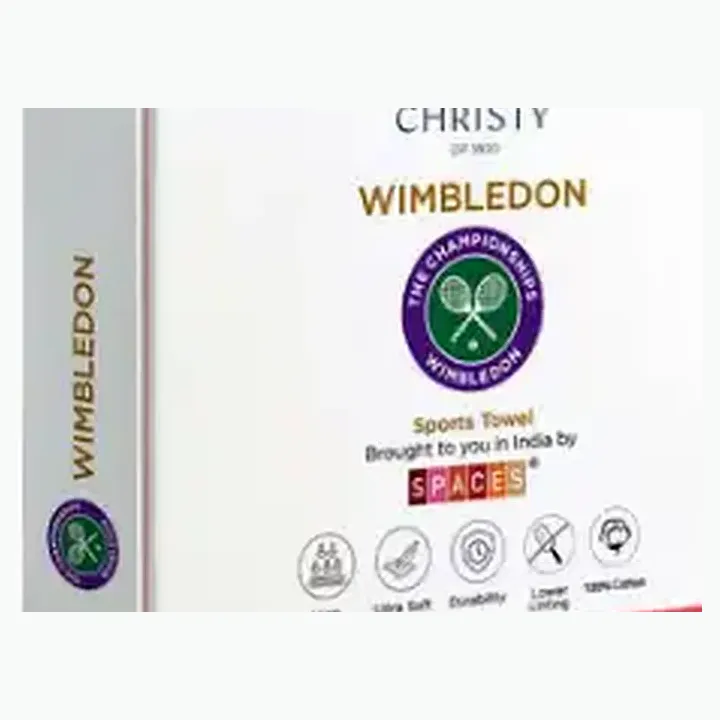 Wimbledon Sports Towel detail