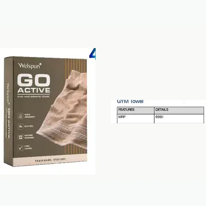 Go Active GYM Towel