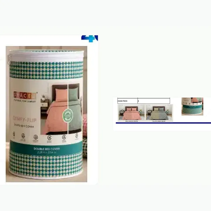 Comfy-Flip Bed Cover