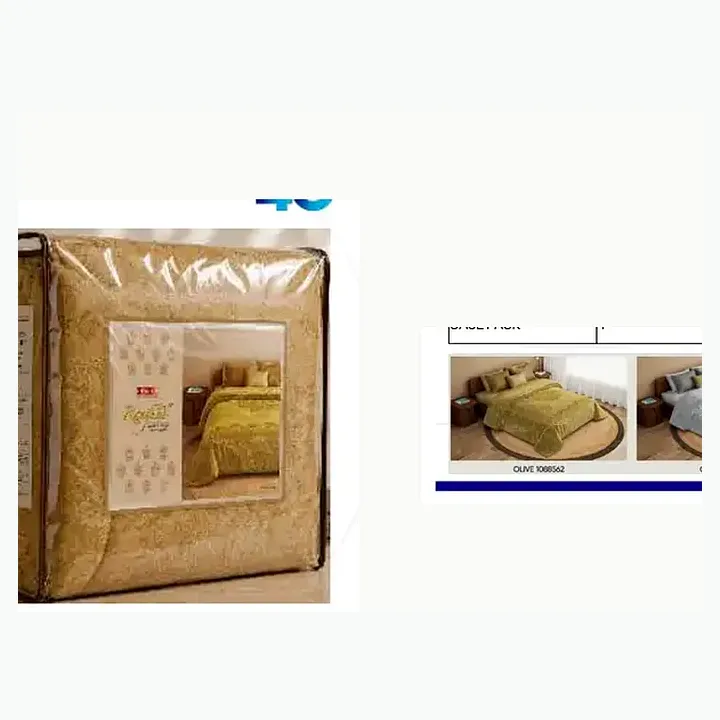 M X 2.30M CASE PACK 4 Rangana Blanket detail