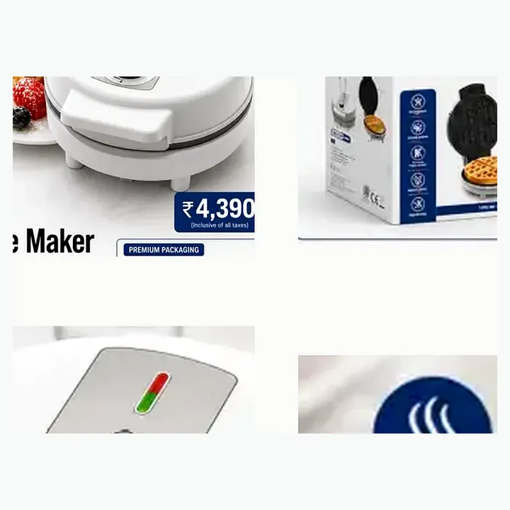 WKWMSL402 Waffle Maker detail