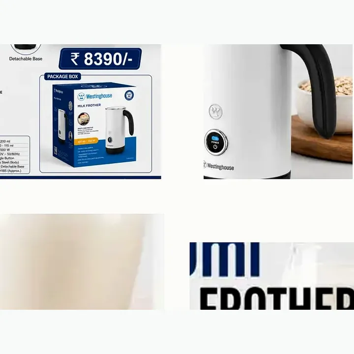 WKMF651WH — Milk Frother -White
