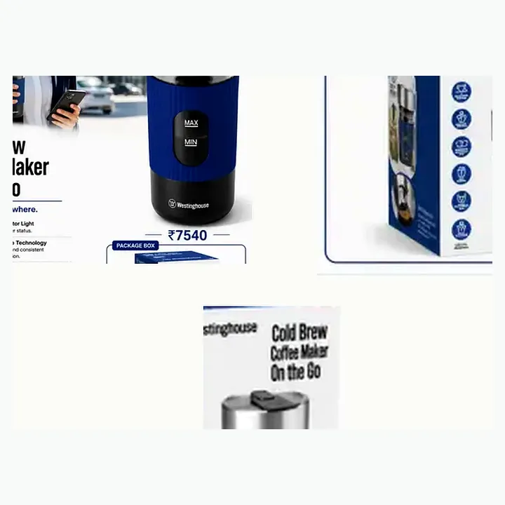 WKCMGO101NY — Cold Brew Coffee Maker-Navy detail