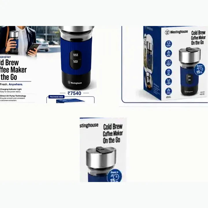 WKCMGO101NY — Cold Brew Coffee Maker-Navy