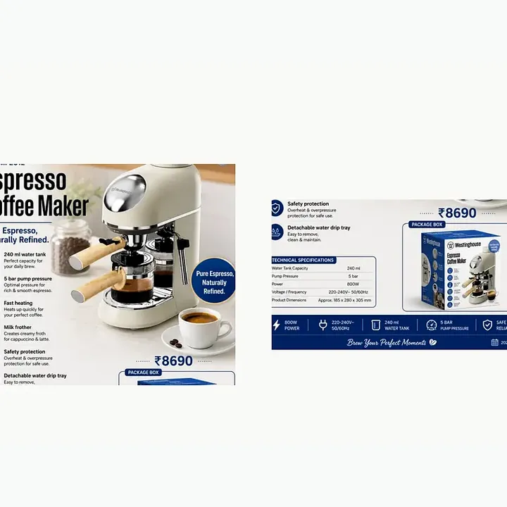 Wkcmf2012 — Cafetera De Expreso with 5 Bar