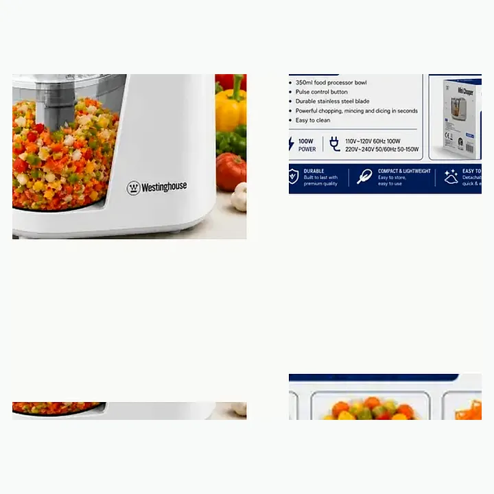 WKMCGO01WH — Stand Mini Chopper detail