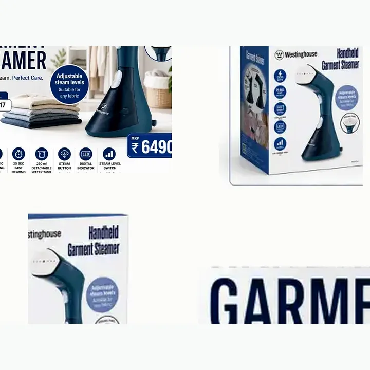WGGSK117 — Handheld Garment Steamer