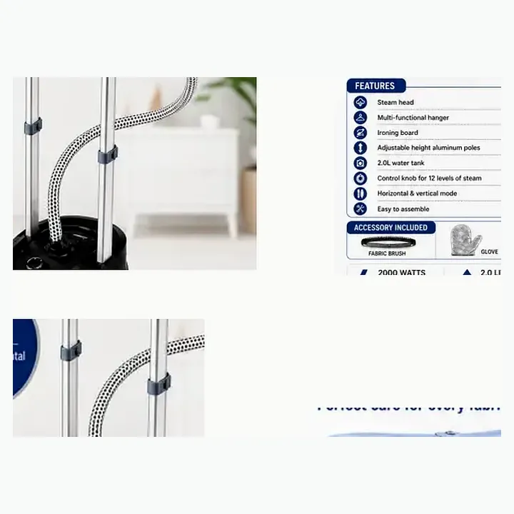 WGGSH628 — 2000W Garment Steamer detail