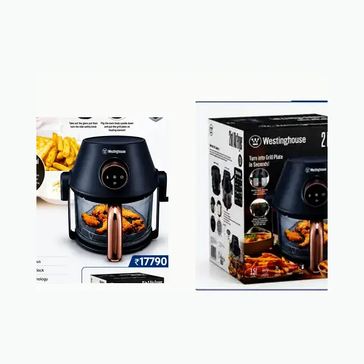 Wkafy811 2 in 1 (r) — 3.5l Digtal Multifunctional Flip Air Fryer alternate view