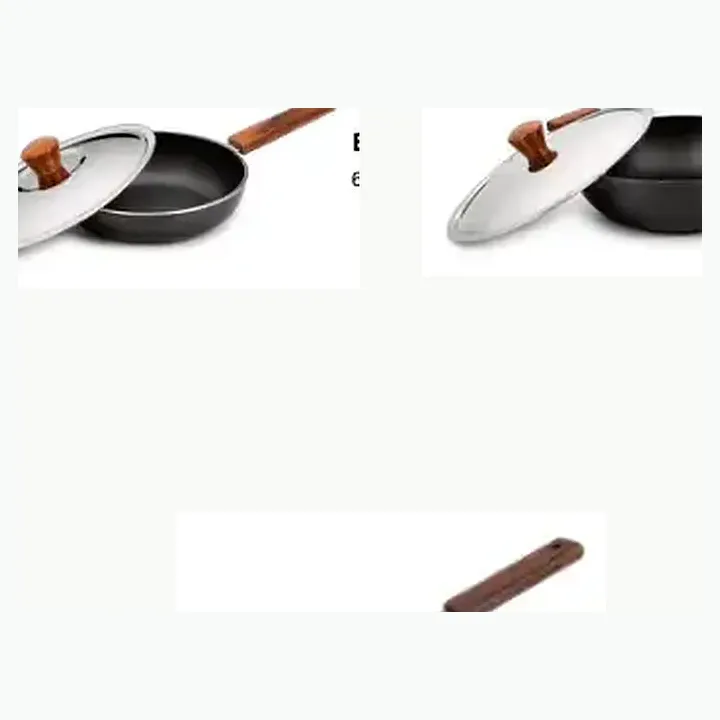 Ebony Hard-Anodised Cookware detail