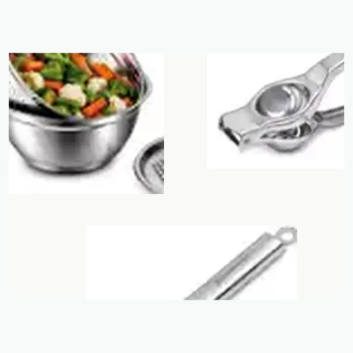 Kitchen Prep Set – Squeezer, Strainer, Cutter & Masher detail