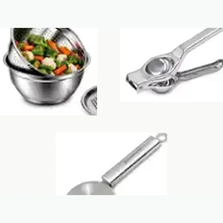 Kitchen Prep Set – Squeezer, Strainer, Cutter & Masher