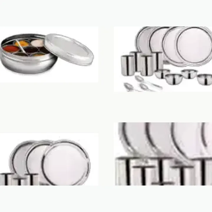 Venice 24-Piece Stainless Steel Dinner Set